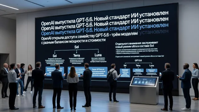 OpenAI выпустила GPT-5.6. Новый стандарт ИИ установлен